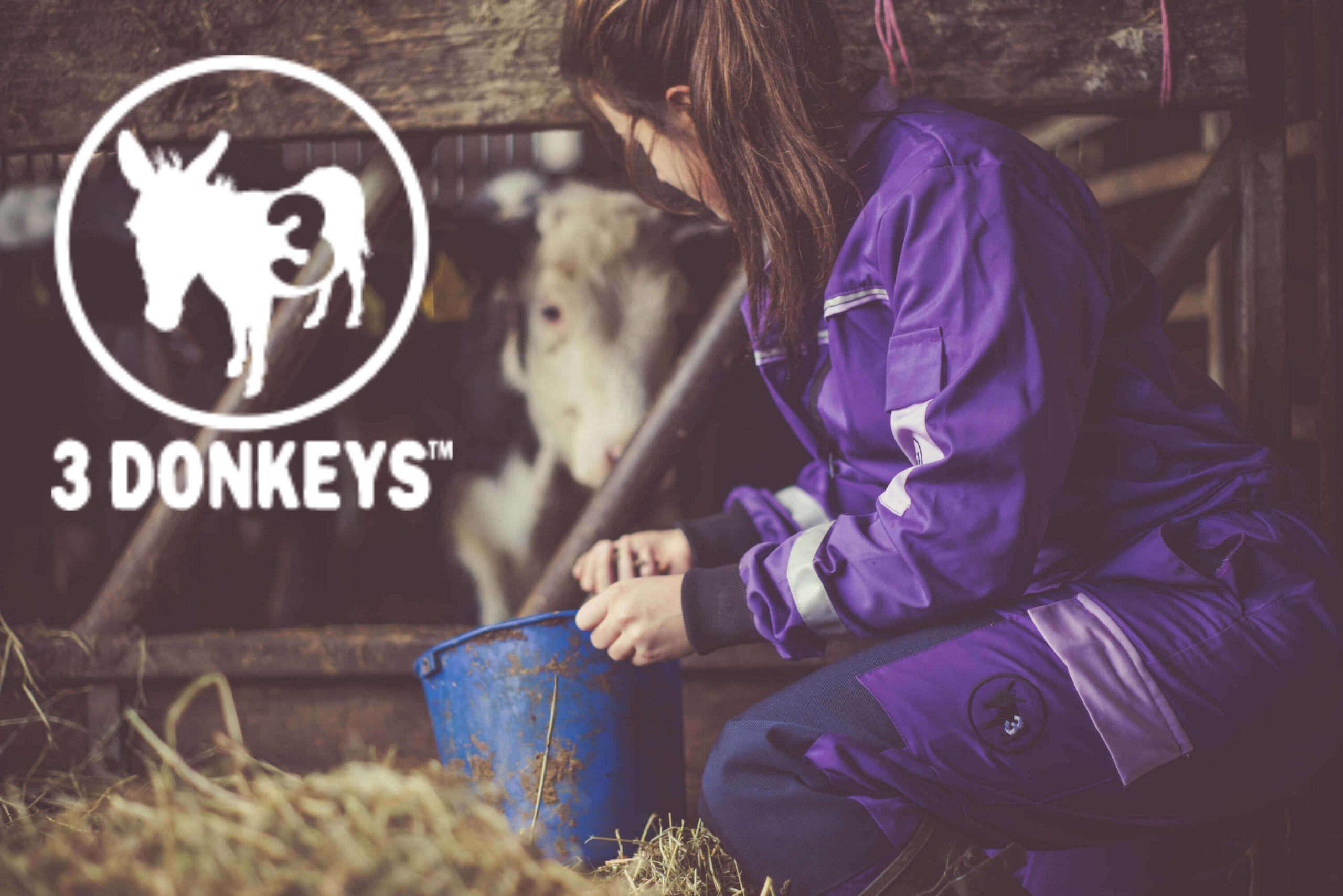 3 DOnkeys Coveralls with logo